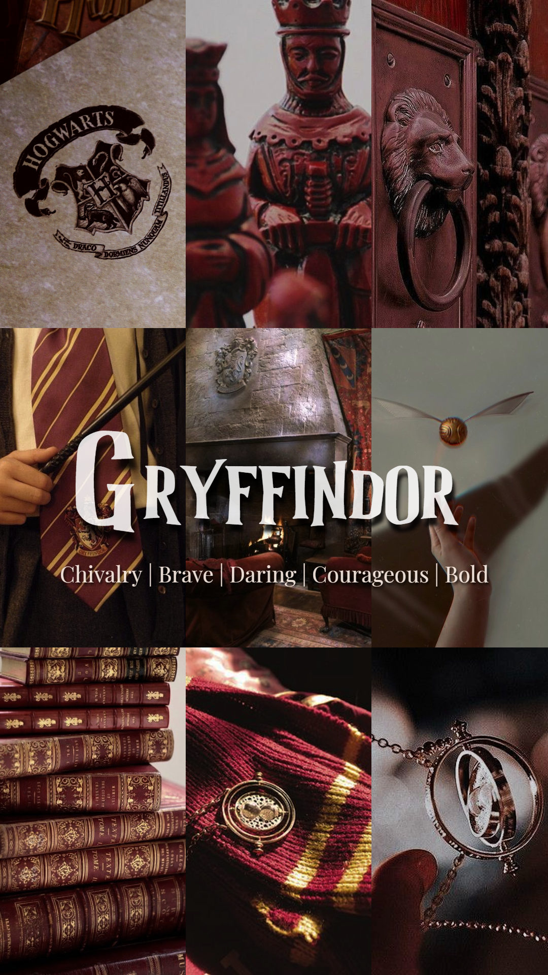 Mood Board: Gryffindor Inspired Wedding Details
