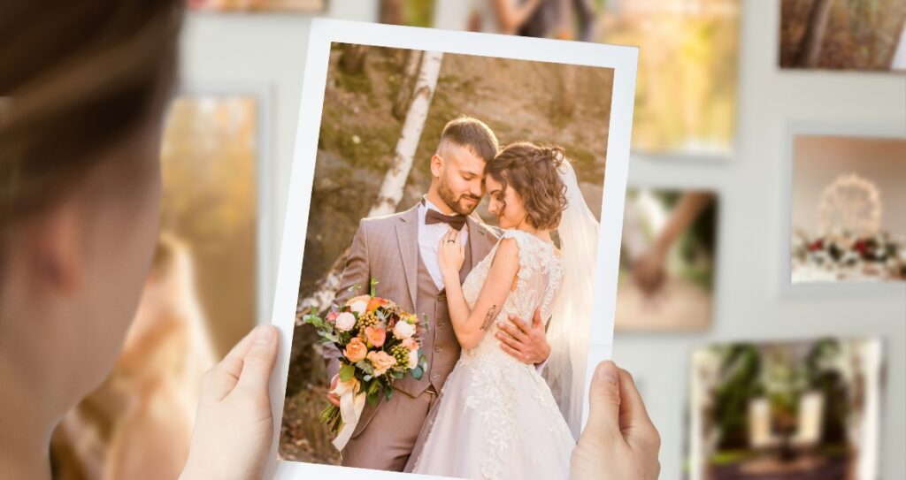 Batch edited wedding photos results