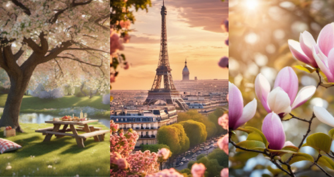 Featured Best Spring Prompts with Pixlr AI Generator Image