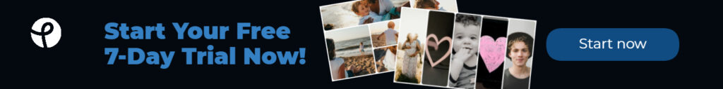 Pixlr 7-Day Free Trial Photo Collage Banner
