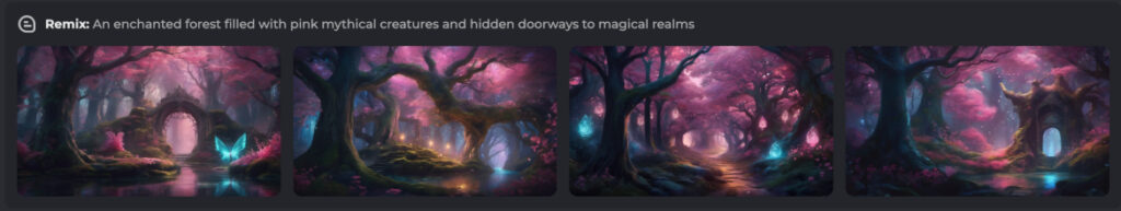 Mystical Forests with Hidden Realms prompt